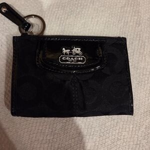 Coach Black Signature Wallet